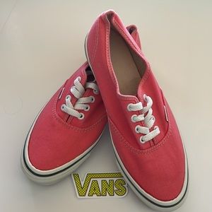 Vintage VANS Sneakers Orange Size 9